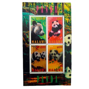 تمبر یادگاری مدل پاندا کد aa-336 مجموعه 4 عددی