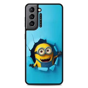 AKAM AMC-WSGS21-MINIONS2 Cover For Samsung Galaxy S21