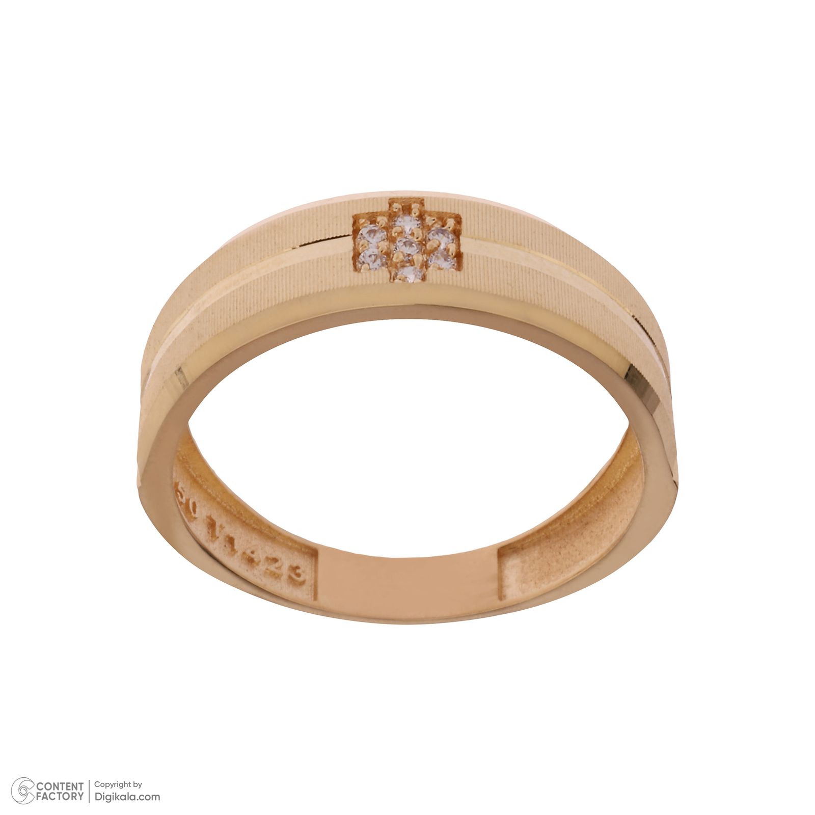 ست حلقه طلا 18 عیار زنانه و مردانه مایا ماهک مدل MR1356 -  - 5