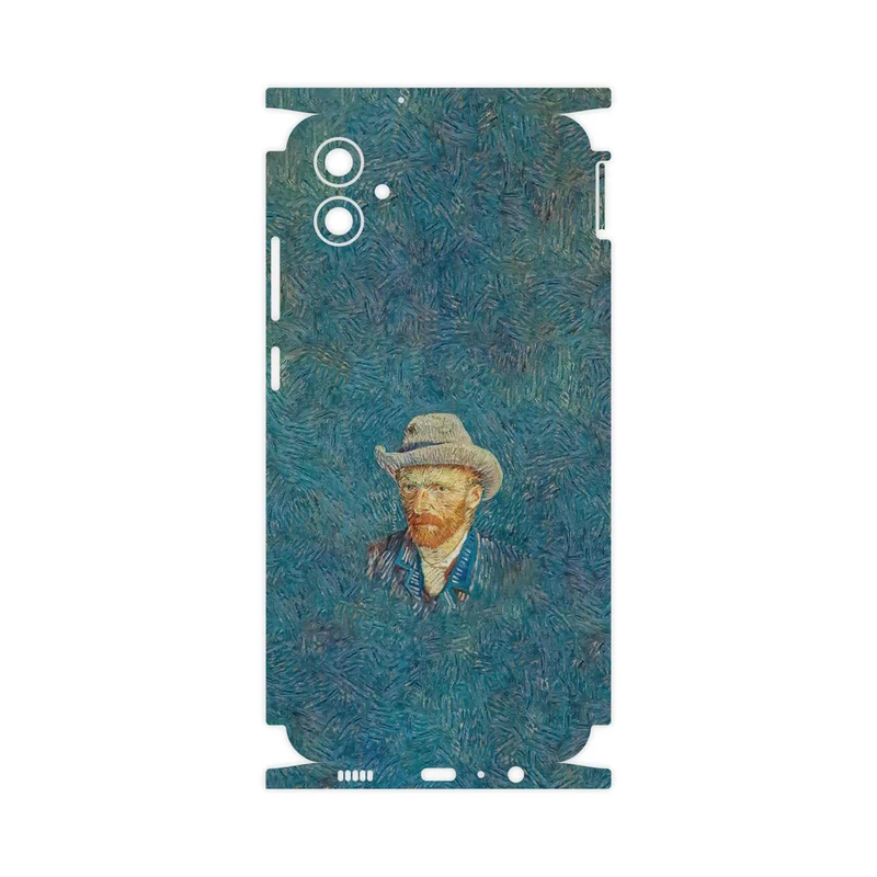 برچسب پوششی ماهوت مدل Self portrait with a gray felt hat-FullSkin مناسب برای گوشی موبایل سامسونگ Galaxy F04