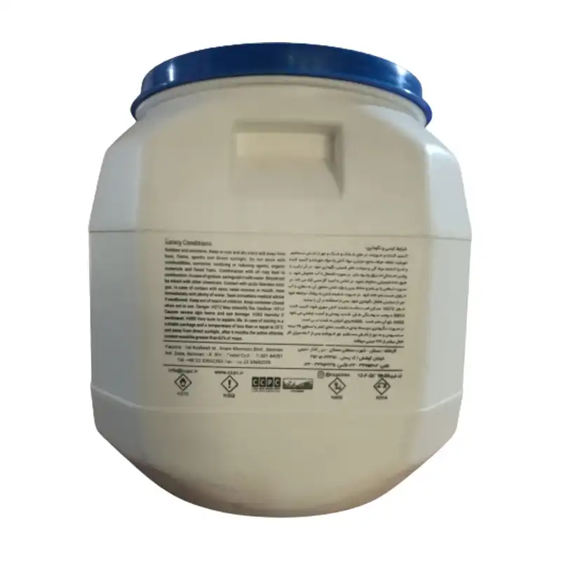 پودر کلر مدل کلران 65 درصد وزن 25 کیلوگرم