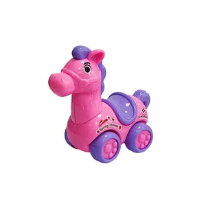اسباب بازی کوکی مدل اسب چرخ دار