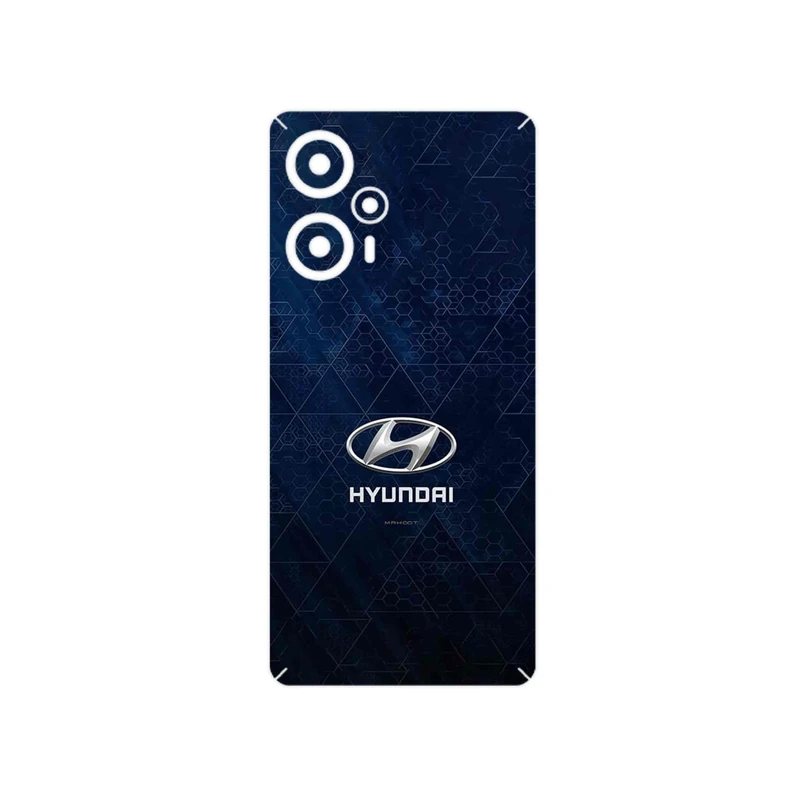 برچسب پوششی ماهوت مدل Hyundai_Logo مناسب برای گوشی موبایل شیائومی Poco F5