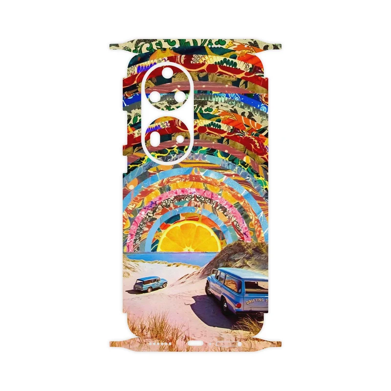 برچسب پوششی ماهوت مدل Collage of Orange Sky-FullSkin مناسب برای گوشی موبایل هوآوی P50 Pro