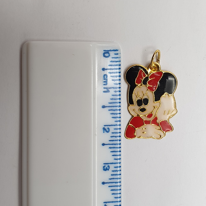 آویز گردنبند طلا 18 عیار دخترانه مدل 1EN1139