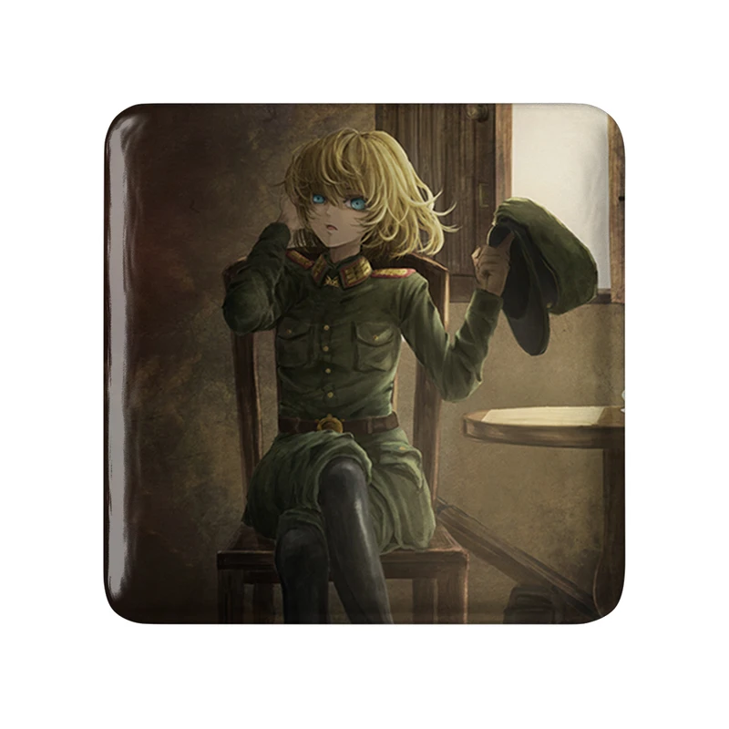 پیکسل خندالو طرح تانیا انیمه یوجو سنکی مدل مربعی کد 34638