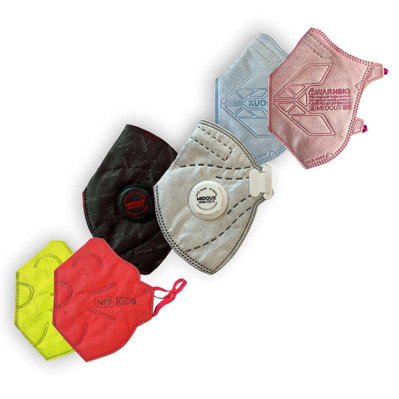 ماسک تنفسی مداکس مدل ان95 کد Family مجموعه 6 عددی