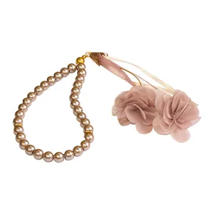 تسبیح مدل گلدار نیلگون