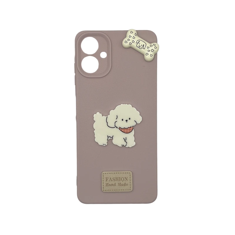 کاور مدل عروسکی طرح سگ مناسب برای گوشی موبایل سامسونگ Galaxy A06 
