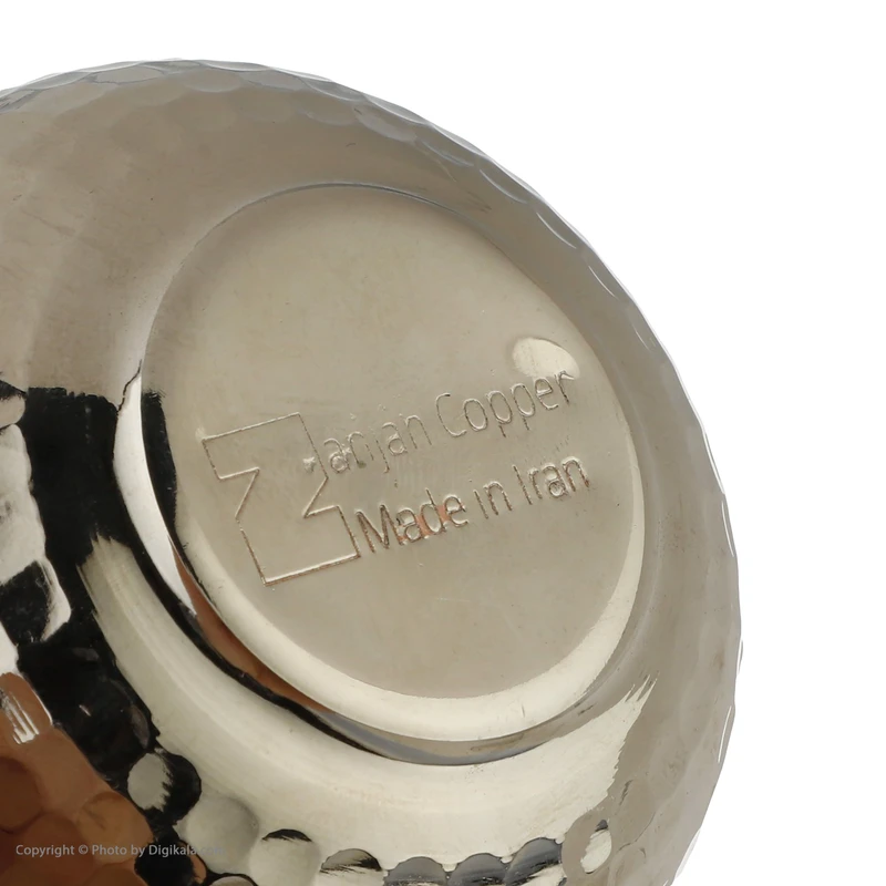 عکس شماره 2 : قندان مسی مس زنجان مدل انار کد 009