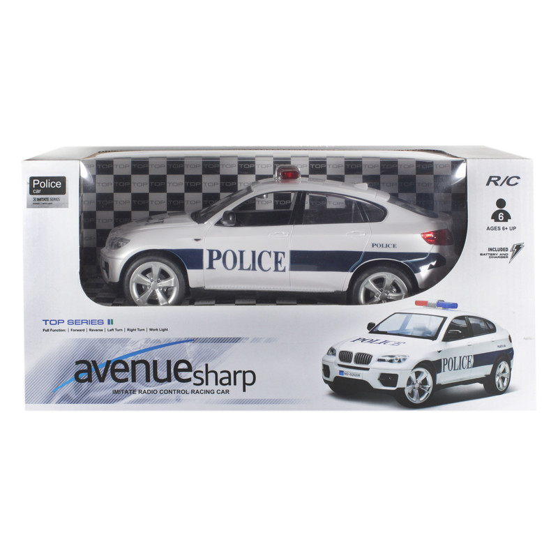 ماشین بازی کنترلی مدل BMW X6 Police کد 0057