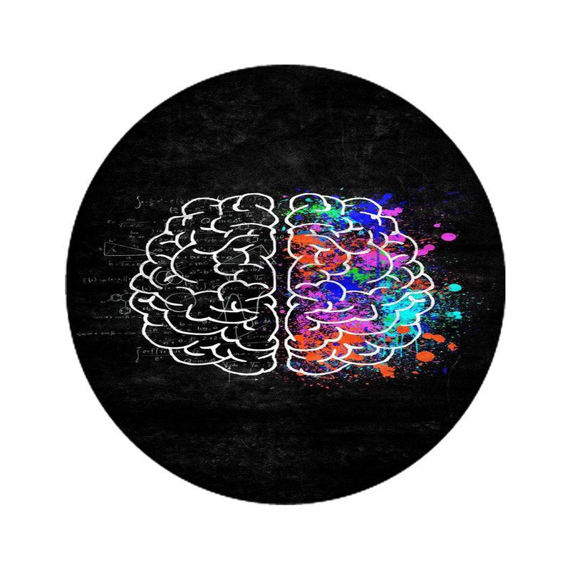 استیکر تزئینی موبایل مدل مغز کد 4660