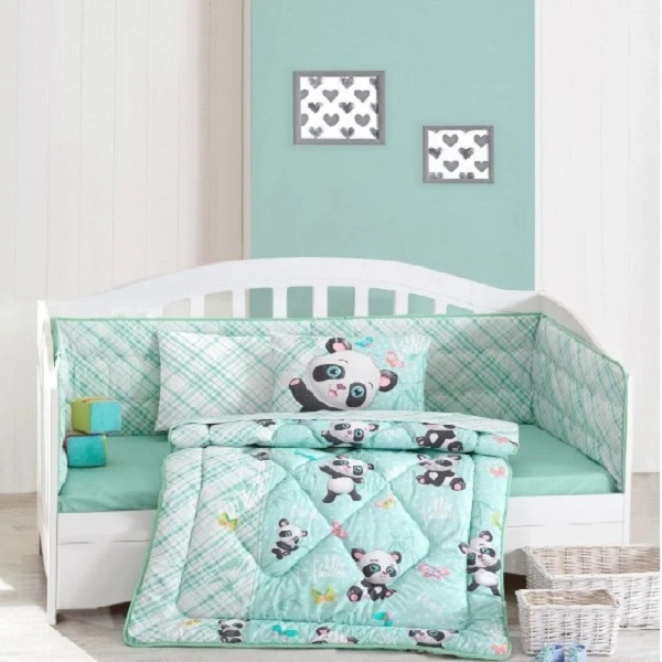 سرویس خواب لحاف کاتن باکس مدل Denizci تک نفره 6 تیکه