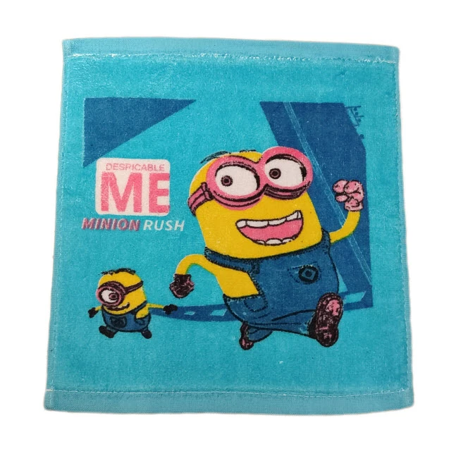 حوله دست و  صورت ویراگیتا مدل مینیون سایز 35x35 سانتی متر