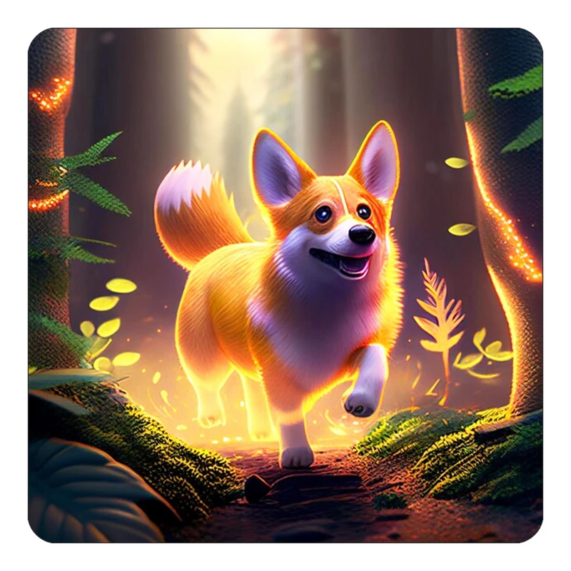 مگنت کاکتی طرح حیوانات کارتونی مدل mp27635