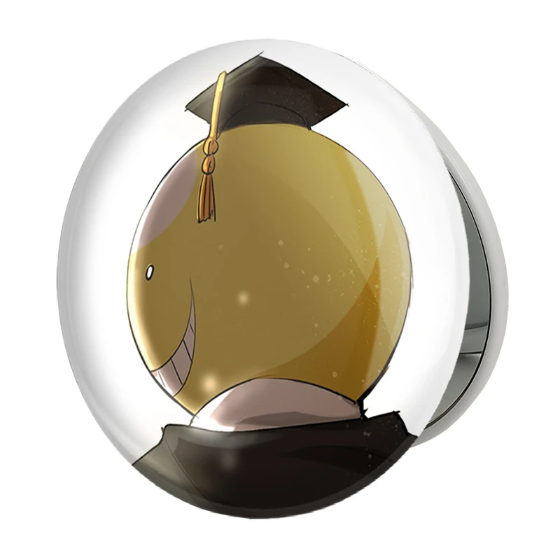 آینه جیبی خندالو طرح کورو سنسی انیمه کلاس آدمکشی مدل تاشو کد 32080