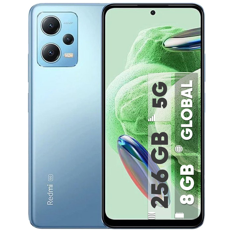 گوشی موبایل شیائومی مدل Redmi Note 12 5G ظرفیت 256 گیگابایت رم 8 گیگابایت - گلوبال
