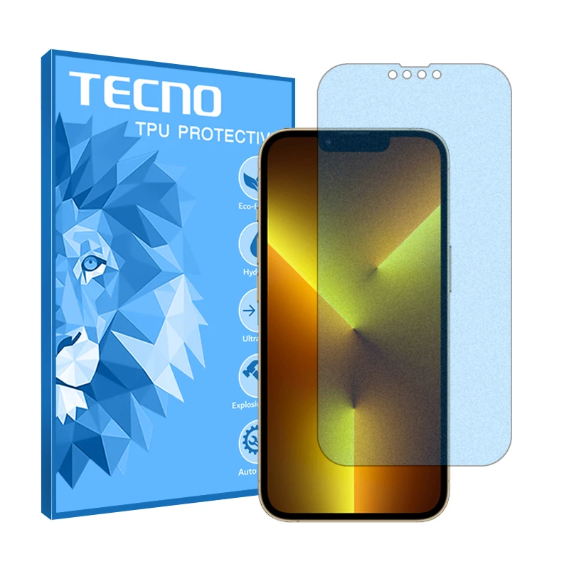 محافظ صفحه نمایش مات آنتی بلو تکنو مدل HyMBLU مناسب برای گوشی موبایل اپل iPhone 13 Pro