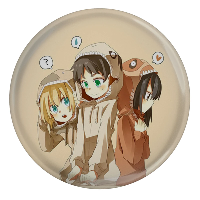 پیکسل طرح انیمه مانگایی حمله به تایتان یگر آکرمن مدل S14009