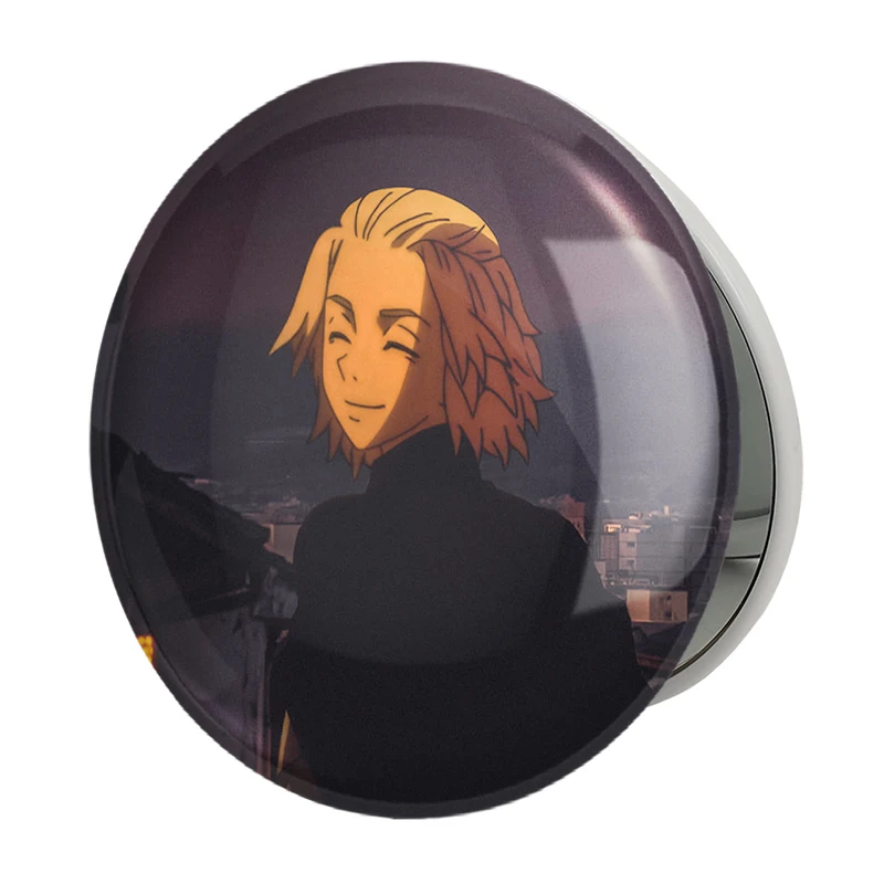 آینه جیبی خندالو طرح مایکی انیمه توکیو ریونجرز مدل تاشو کد 11175 