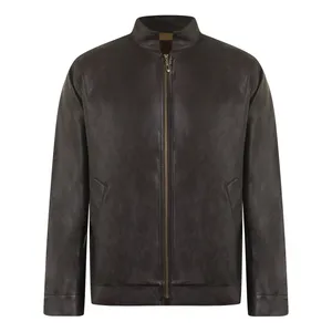 کت چرم مردانه مدل خلبانی 