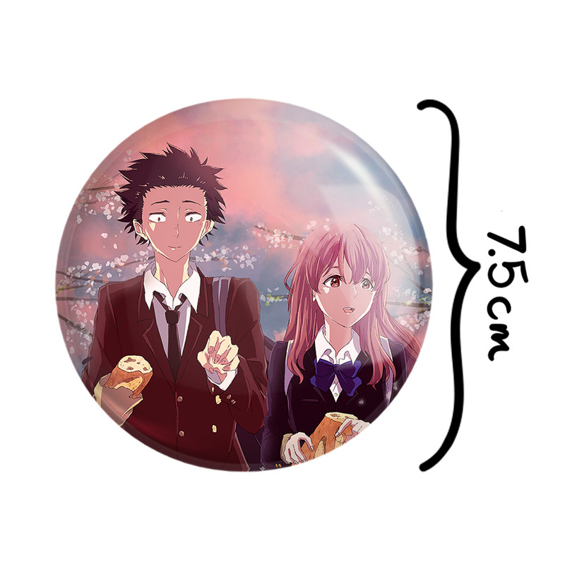 آینه جیبی خندالو طرح شوکو نیشیمیا و شویا ایشیدا انیمه سایلنت ویس A Silent Voice مدل تاشو کد 15818 آینه جیبی خندالو طرح شوکو نیشیمیا و شویا ایشیدا انیمه سایلنت ویس A Silent Voice مدل تاشو کد 15818