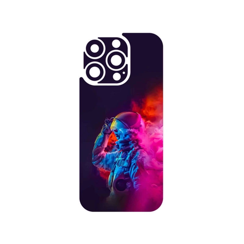 برچسب پوششی ماهوت مدل Smoke Rainbow Digital Art 1 مناسب برای گوشی موبایل اپل iPhone 16 Pro