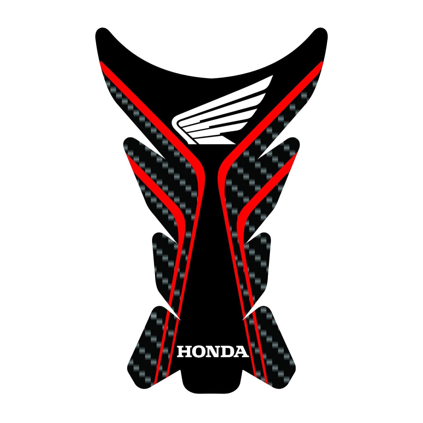 برچسب باک موتور سیکلت هوندا مدل HONDA-BLK