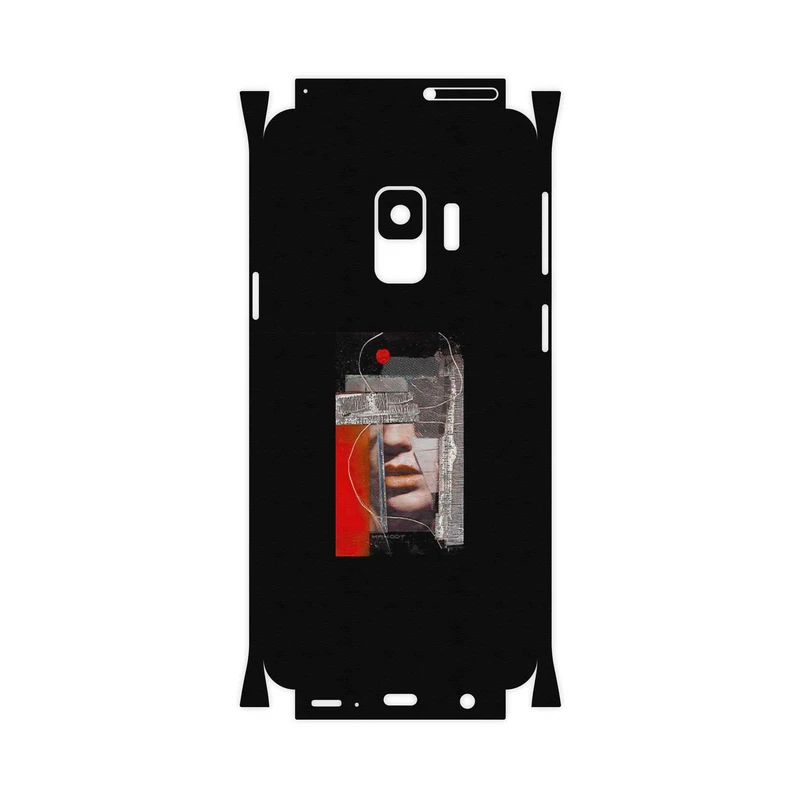 برچسب پوششی ماهوت مدل Collage of Mouth-FullSkin مناسب برای گوشی موبایل سامسونگ Galaxy S9