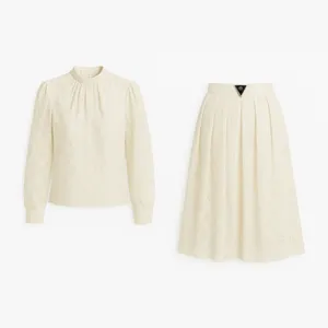 ست بلوز و دامن رسمی زنانه مدل دانتل