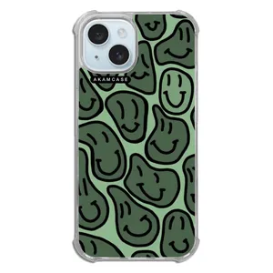 AKAM AMCWTA15-HAPPY FACE3 Cover For Apple iPhone 15