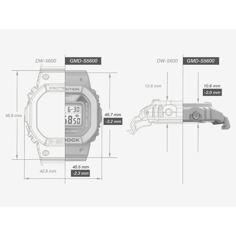 ساعت مچی دیجیتال زنانه کاسیو مدل GMD-S5600CT-4DR