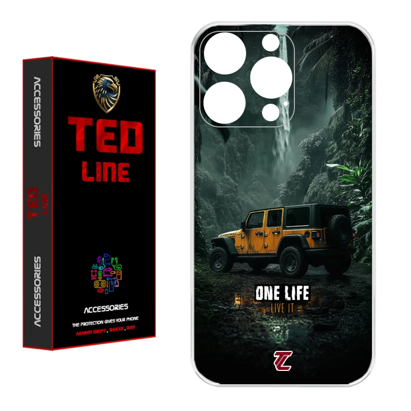 کاور تد لاین طرح ماشین آفرود کد 1119 مناسب برای گوشی موبایل اپل Iphone 14   Pro Max