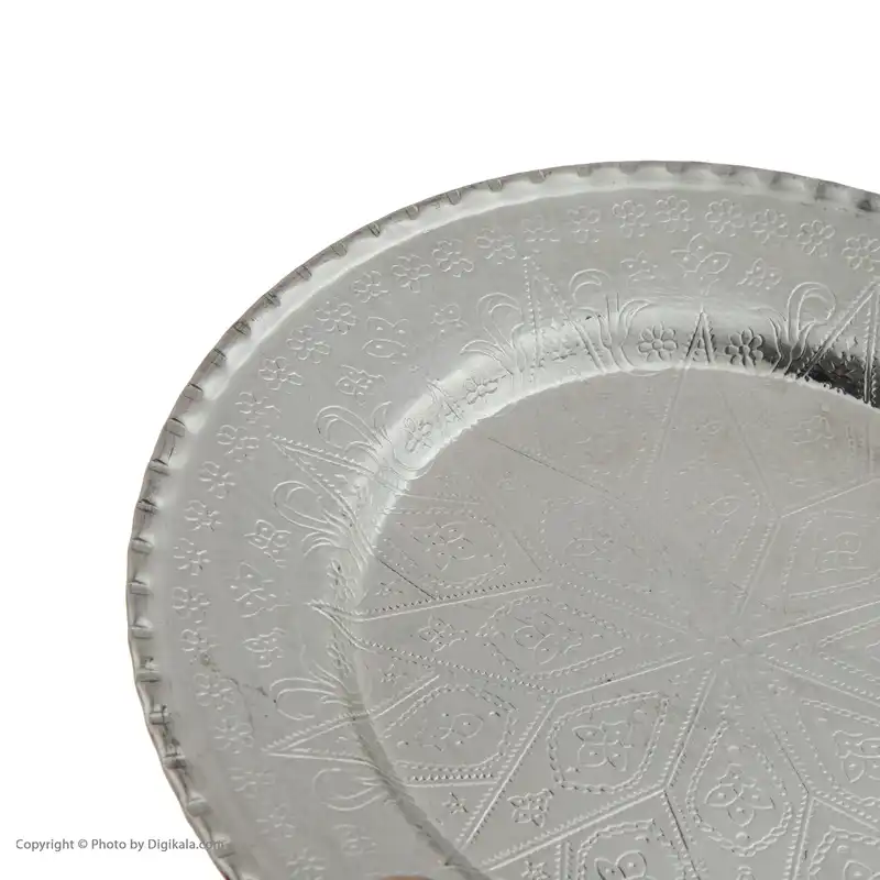 بشقاب مسی مس زنجان مدل میوه خوری کد 002