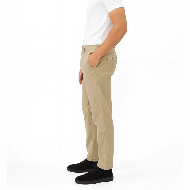 عکس شماره 4 : شلوار معمولی مردانه مدل کتان