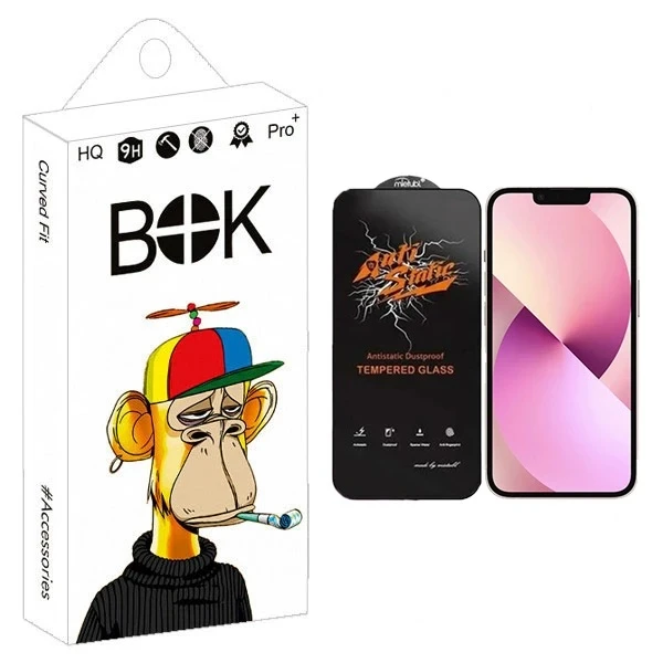 محافظ صفحه نمایش بوک مدل ANTISTATIC GALA مناسب برای گوشی موبایل اپل iphone 15promax 