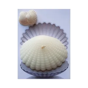 شمع مدل صدف بسته 8 عددی