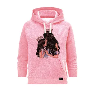 هودی زنانه مدل مادر کد J25 رنگ صورتی