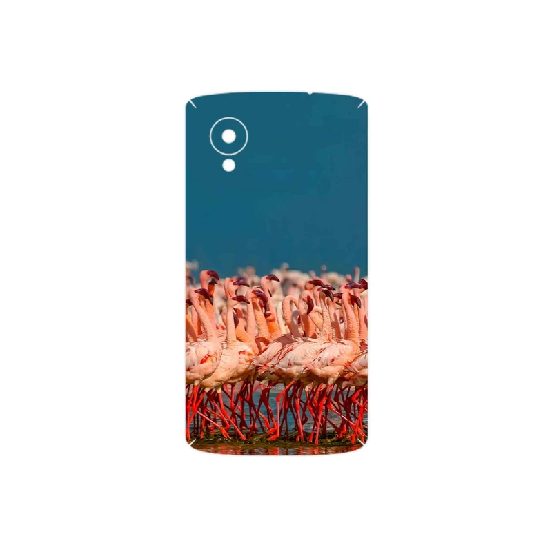 برچسب پوششی ماهوت مدل Flamingo مناسب برای گوشی موبایل گوگل Nexus 5