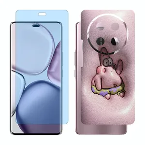 Glass Together model matte anti bluescreen protector suitable for Honor X9c mobile phone with back cover sticker