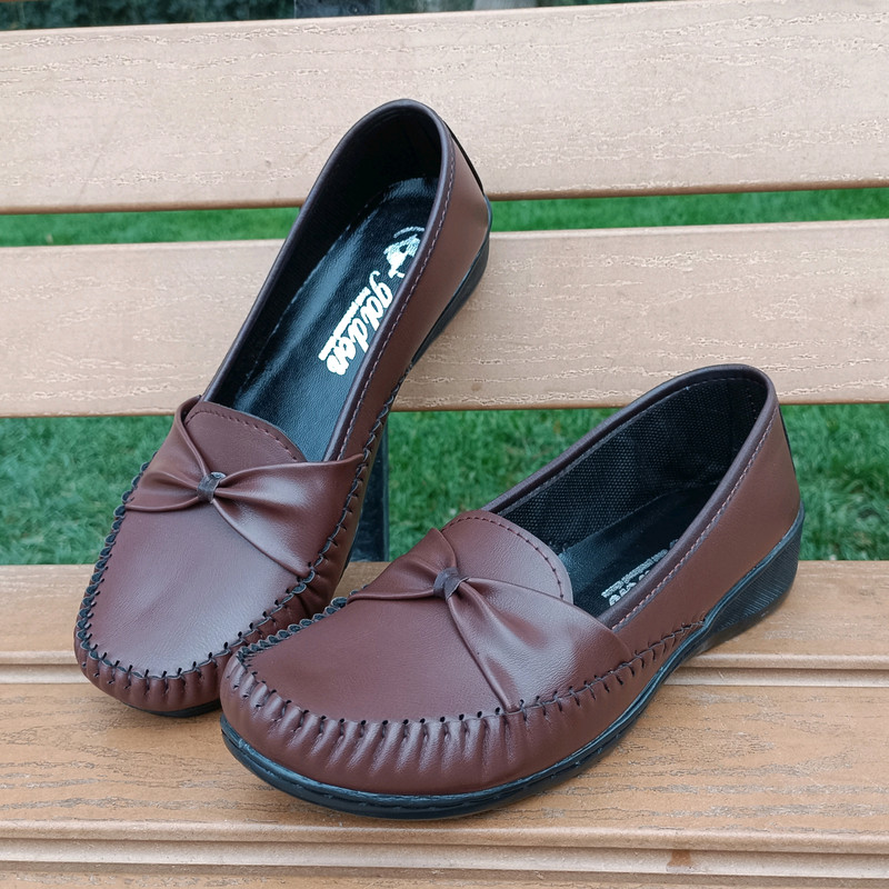 کفش طبی زنانه مدل اروینا رنگ قهوه ای