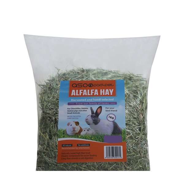 یونجه جوندگان آسو پت مدل Alfalfa وزن 1 کیلو گرم