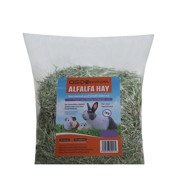 یونجه جوندگان آسو پت مدل Alfalfa وزن 1 کیلوگرم