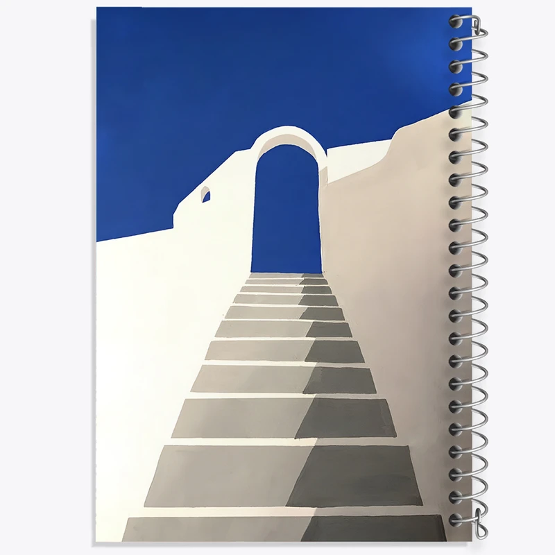 دفتر شطرنجی 50 برگ خندالو طرح مینیمال کد F7482