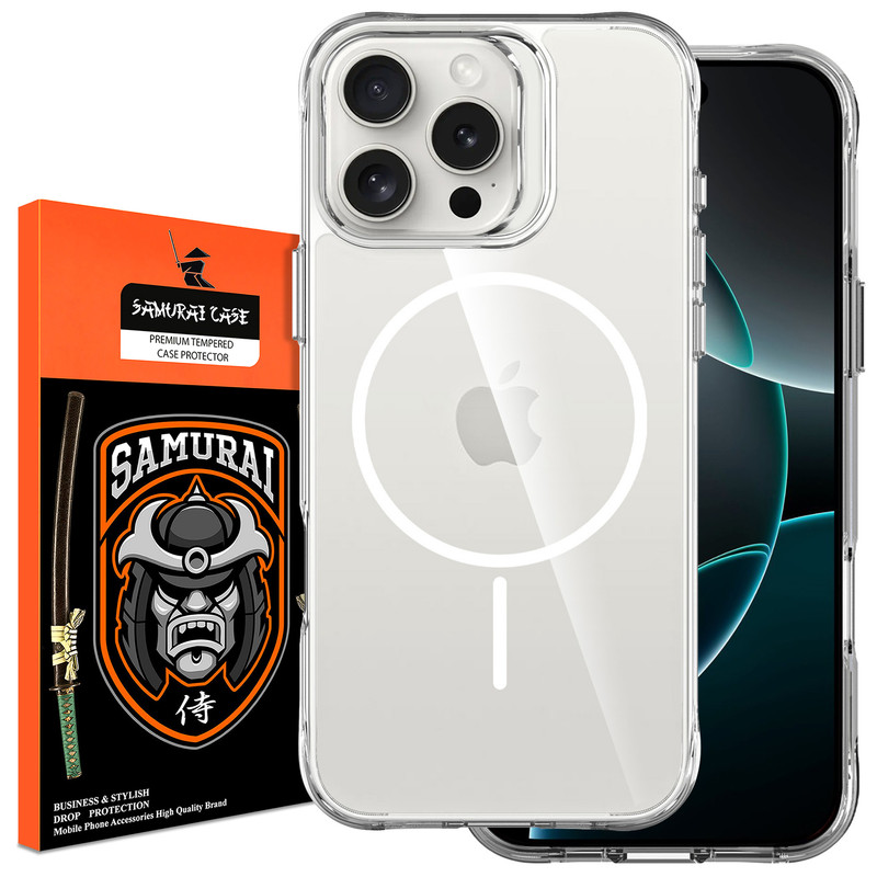 کاور سامورایی مدل Apex مناسب برای گوشی موبایل اپل iPhone 16 Pro Max