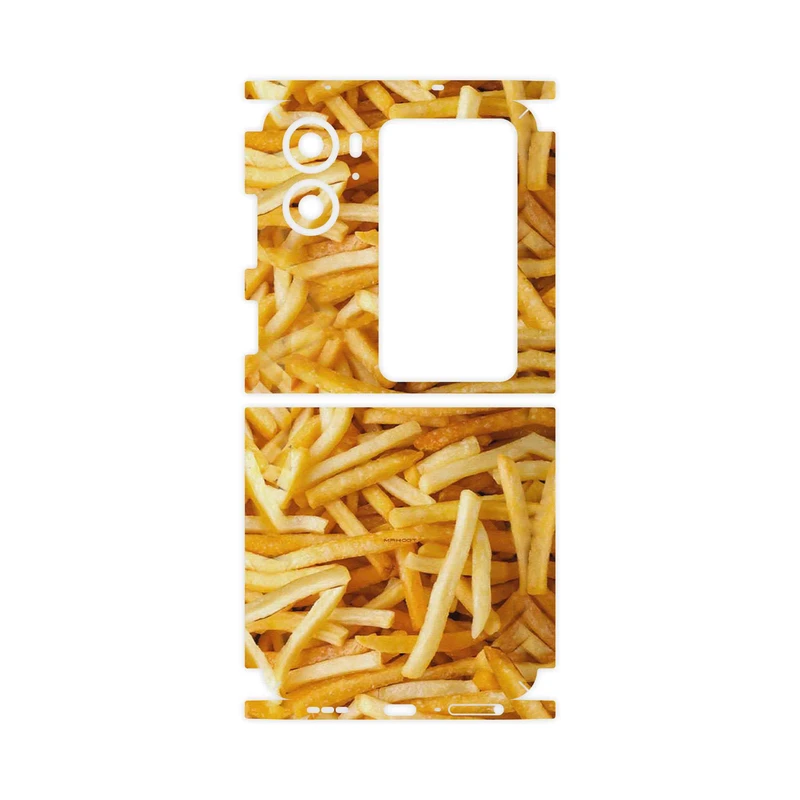 برچسب پوششی ماهوت مدل French fries-FullSkin مناسب برای گوشی موبایل اپو Find N2 Flip