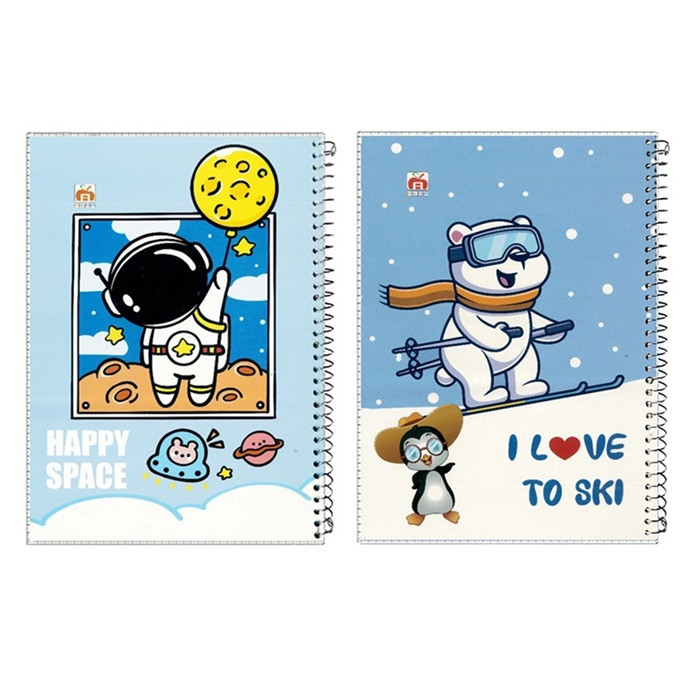 دفتر مشق 40 برگ نهال طرح پسرانه مدل 4036 بسته 2 عددی