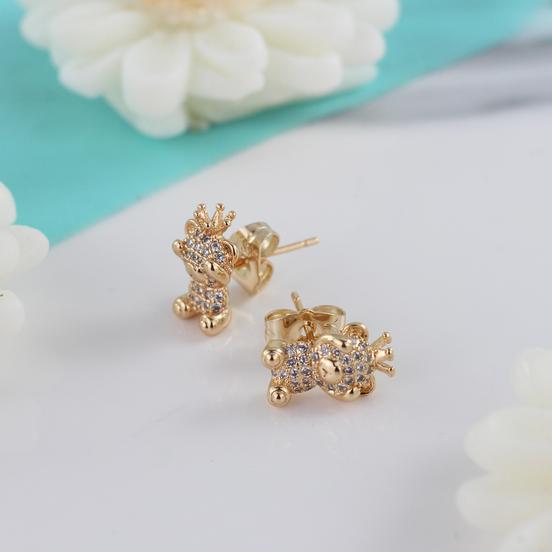 گوشواره زنانه وای اس ایکس مدل تدی کد J682