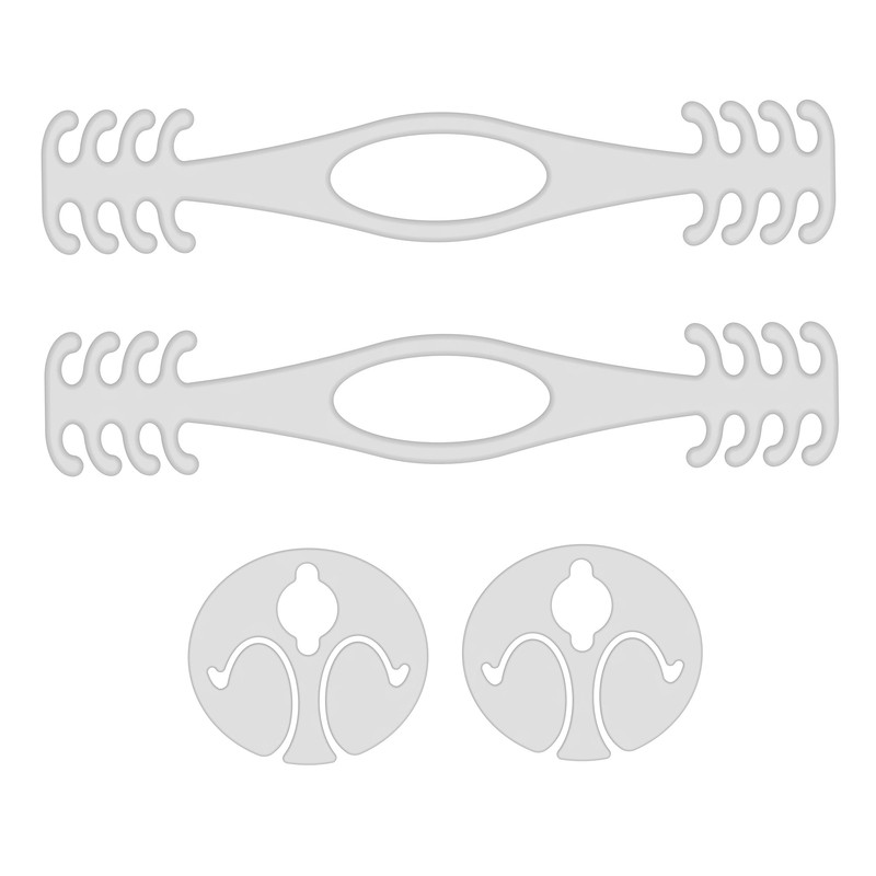 گیره نگهدارنده بند ماسک صورت مدل EMZ1 مجموعه 4 عددی