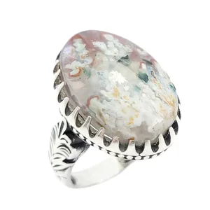 انگشتر نقره مردانه مدل شجر بهاری کد 5251277